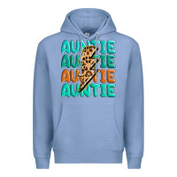Colony Blue auntıe with lightning bolt Premium Hoodie - MaliasSmallBusiness