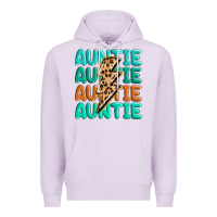 Lilac auntıe with lightning bolt Premium Hoodie - MaliasSmallBusiness