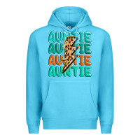 Ocean Blue auntıe with lightning bolt Premium Hoodie - MaliasSmallBusiness