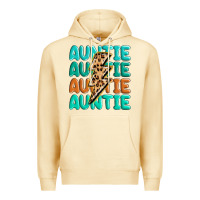 Pina Colada auntıe with lightning bolt Premium Hoodie - MaliasSmallBusiness