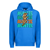 True Royal auntıe with lightning bolt Premium Hoodie - MaliasSmallBusiness