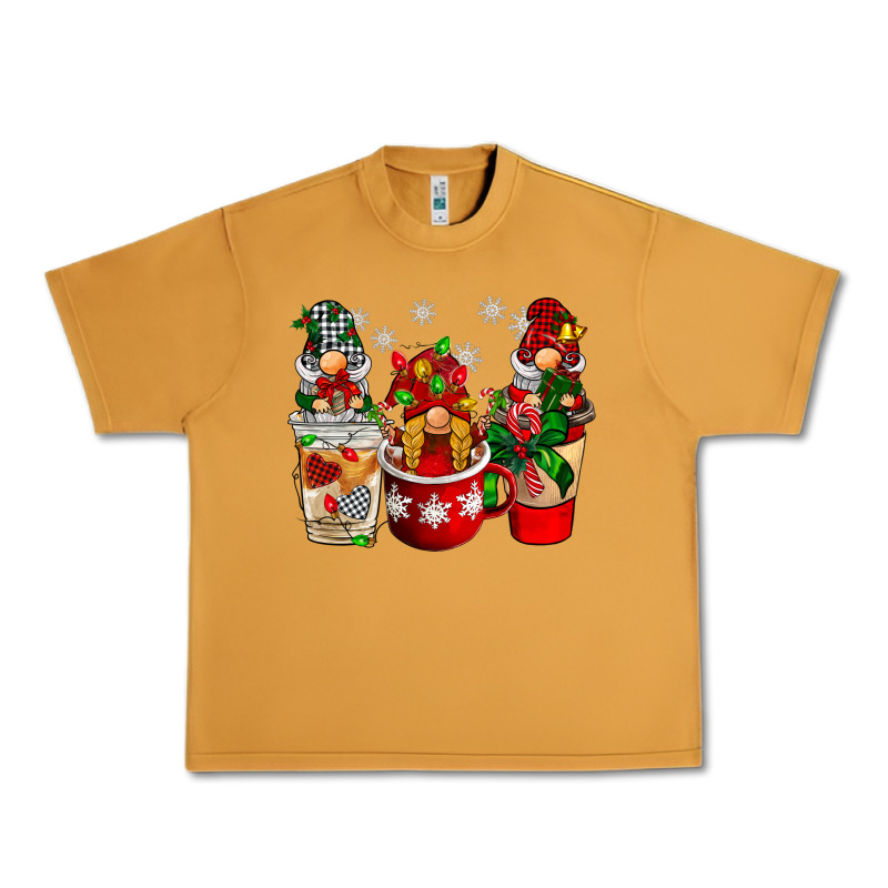 Christmas Coffee Gnome Urban Heavy Tee by BarkalooDesign | Teevron