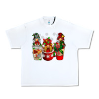 White Christmas coffee gnome Urban Heavy Tee - BarkalooDesign