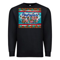 Black American babe leopard gemstone Premium Sweatshirt - Artiststas