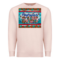 Pale Pink American babe leopard gemstone Premium Sweatshirt - Artiststas
