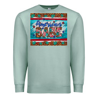 Seafoam American babe leopard gemstone Premium Sweatshirt - Artiststas