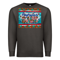 Smoke American babe leopard gemstone Premium Sweatshirt - Artiststas