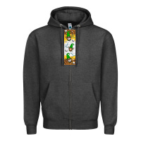 Charcoal Heather golf penwraps Zipper Hoodie - HRA Design Shop