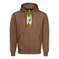 Chestnut golf penwraps Zipper Hoodie - HRA Design Shop