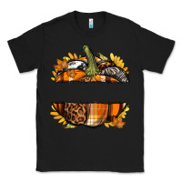 Black Personalized Fall Pumpkin Classic Tee - texasbilliewilder