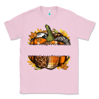 Bubblegum Pink Personalized Fall Pumpkin Classic Tee - texasbilliewilder