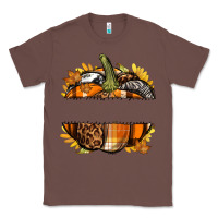 Chestnut Personalized Fall Pumpkin Classic Tee - texasbilliewilder