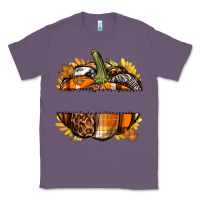 Lavender Personalized Fall Pumpkin Classic Tee - texasbilliewilder