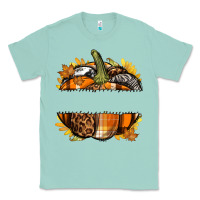Seafoam Personalized Fall Pumpkin Classic Tee - texasbilliewilder