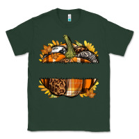 Sports Green Personalized Fall Pumpkin Classic Tee - texasbilliewilder
