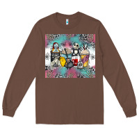 Chestnut cartoon characters coffee cups Long Sleeve Tee - Zillion Design Studio