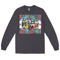 Smoke cartoon characters coffee cups Long Sleeve Tee - Zillion Design Studio