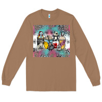 Toasted Coconut cartoon characters coffee cups Long Sleeve Tee - Zillion Design Studio