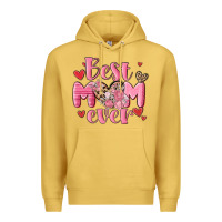 Antique Gold best mom ever Premium Hoodie - MaliasSmallBusiness