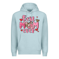 Blue Mist best mom ever Premium Hoodie - MaliasSmallBusiness