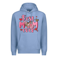 Colony Blue best mom ever Premium Hoodie - MaliasSmallBusiness