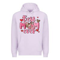Lilac best mom ever Premium Hoodie - MaliasSmallBusiness