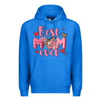 True Royal best mom ever Premium Hoodie - MaliasSmallBusiness