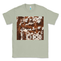 Matcha brown cowhide Classic Tee - BarkalooDesign