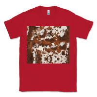 Brown Cowhide Classic Tee | Teevron