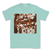 Seafoam brown cowhide Classic Tee - BarkalooDesign