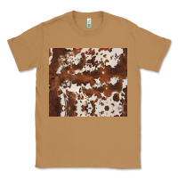 Toasted Coconut brown cowhide Classic Tee - BarkalooDesign