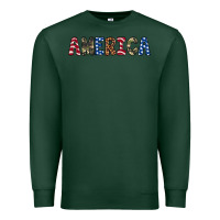 Sports Green america 4th of july Premium Sweatshirt - Artiststas