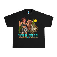 Black wild and free Urban Heavy Tee - texasbilliewilder