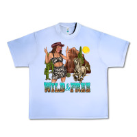 Grape Ice wild and free Urban Heavy Tee - texasbilliewilder