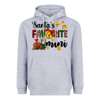Heather Grey santa's favorite mini Heavyweight Hoodie - AdoDesignShop