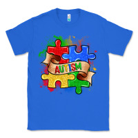 True Royal autism puzzle pieces Classic Tee - Zillion Design Studio