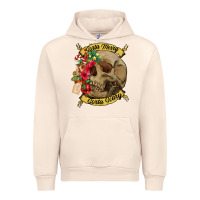 Sandshell Sorta merry sorta scary skull Urban Hoodie - NancyCooperArtShop
