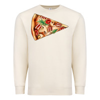 Sandshell pizza slice Premium Sweatshirt - AdoDesignShop