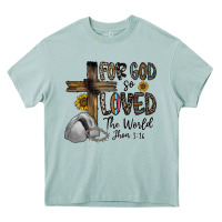 Arona for god so loved the world jhon Heavy Core Tee - CowhideDigitalArt