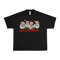 Black merry christmas pantasmas ghost christmas Urban Heavy Tee - Zillion Design Studio