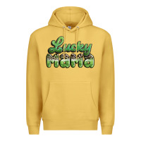 Antique Gold lucky mama Premium Hoodie - MaliasSmallBusiness