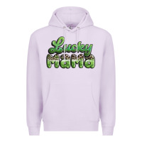Lilac lucky mama Premium Hoodie - MaliasSmallBusiness