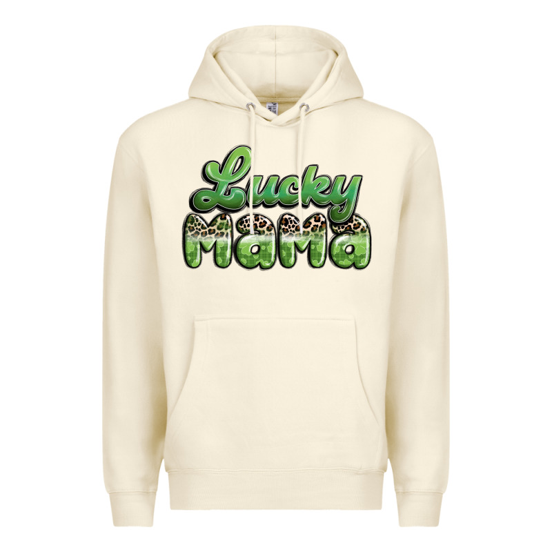 Lucky Mama Premium Hoodie by MaliasSmallBusiness | Teevron