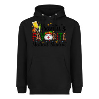 Black santa's favorite medical student Heavyweight Hoodie - AdoDesignShop