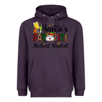Plum santa's favorite medical student Heavyweight Hoodie - AdoDesignShop
