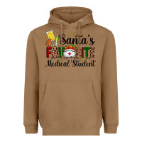 Toasted Coconut santa's favorite medical student Heavyweight Hoodie - AdoDesignShop