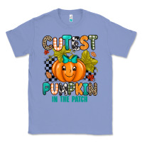 Colony Blue Cutest Pumpkin In The Patch Classic Tee - texasbilliewilder