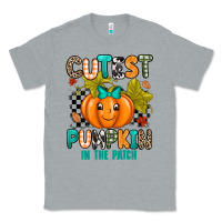 Heather Grey Cutest Pumpkin In The Patch Classic Tee - texasbilliewilder