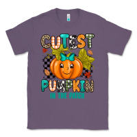 Lavender Cutest Pumpkin In The Patch Classic Tee - texasbilliewilder