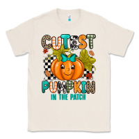Natural Cutest Pumpkin In The Patch Classic Tee - texasbilliewilder